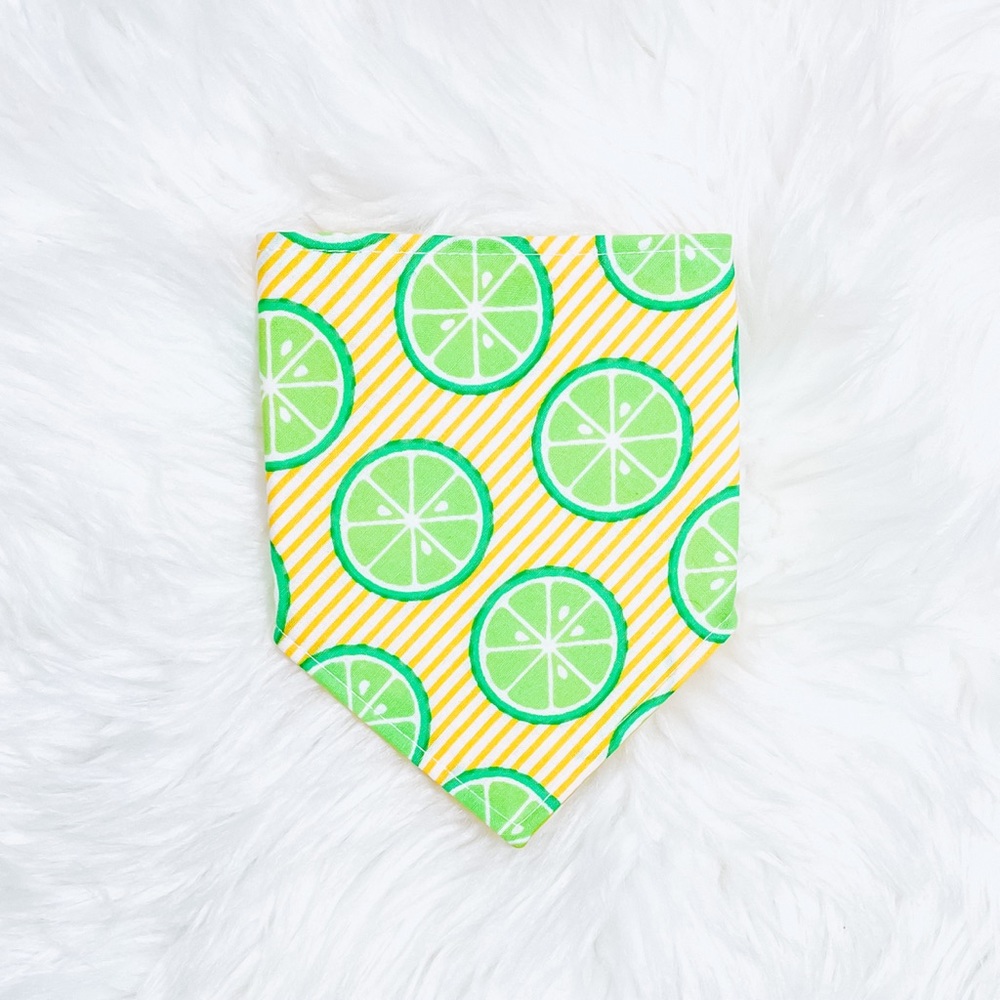 Lemons dog OR cat HANDMADE bandana